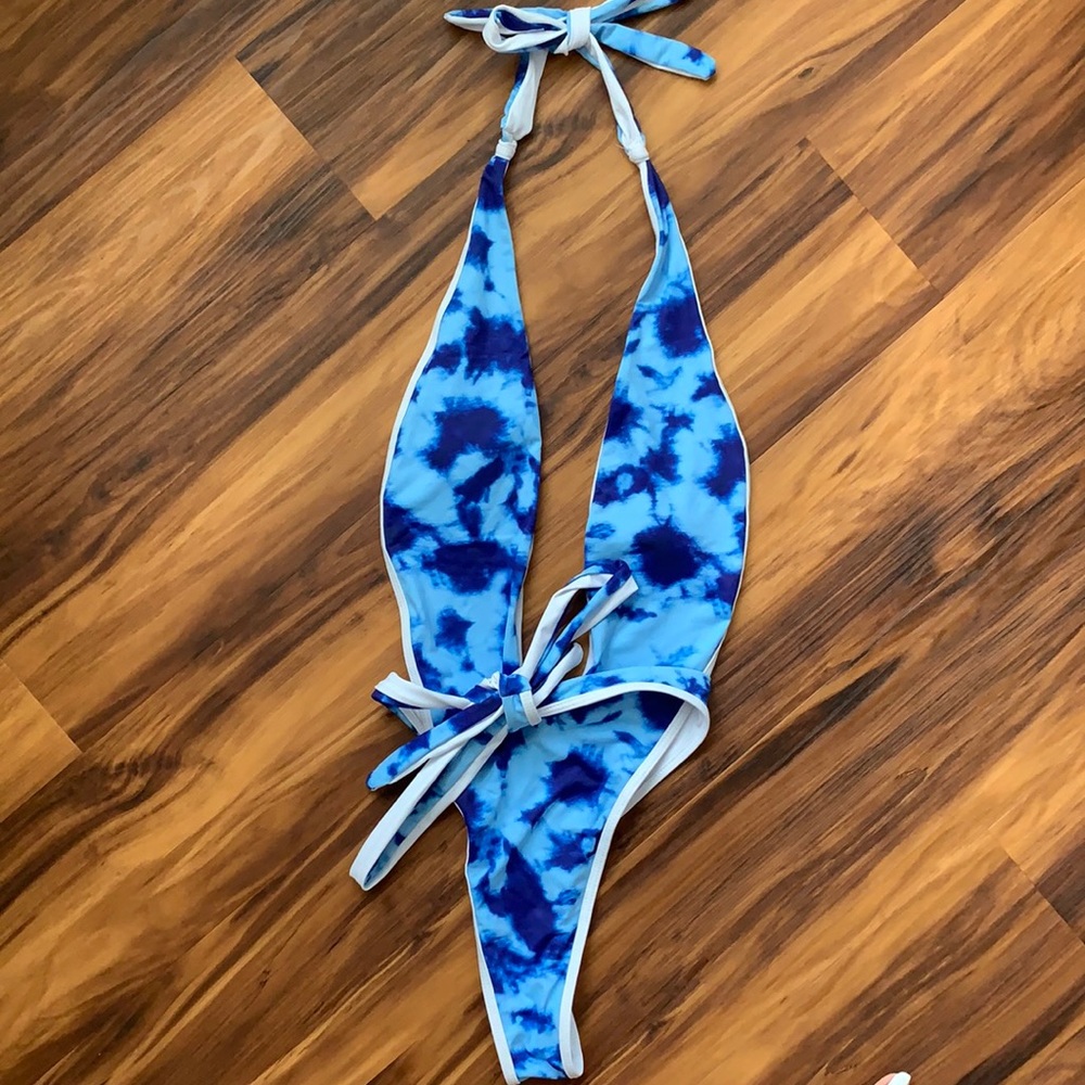 Tie-dye one piece